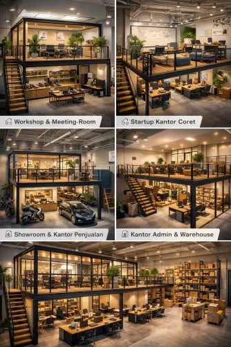 Mezzanine Ruang Kantor di Jakarta