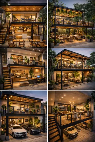 Mezannine Cafe Modern di Jakarta