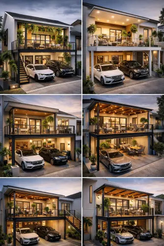 Mezannine Teras Rumah Keren di Jakarta